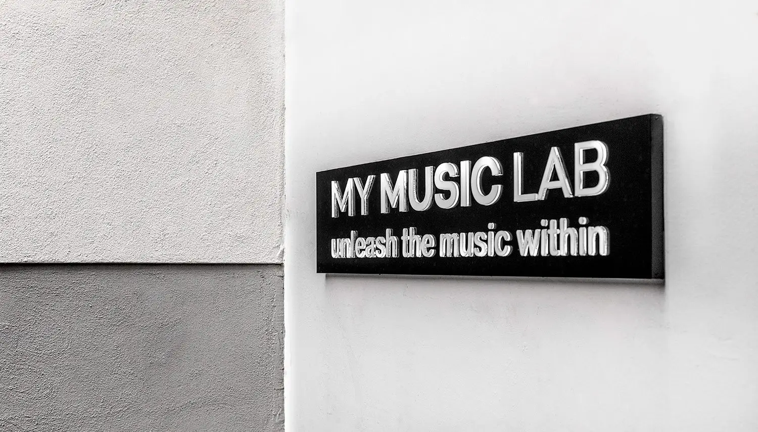 Aufhängeschild My Music Lab